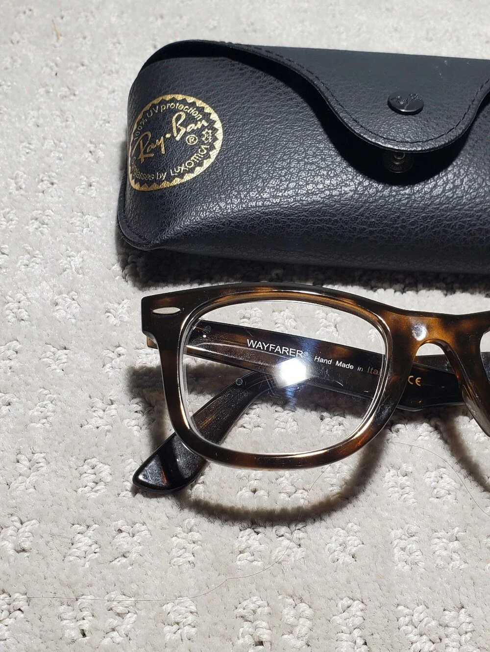 Ray-Ban Wayfarer Ease (model RB4340V)prescription eyeglass Havana tortoiseshell